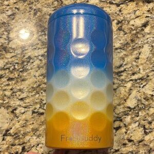 Frost Buddy Blue and Gold Thermos